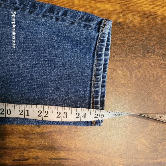 Talbots Jeans 18 WP Everyday Relaxed High Rise Medium Dark Wash Stretch Denim - Picture 8 of 10